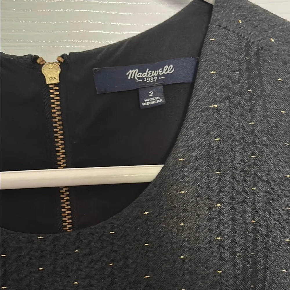 Madewell Black Sleeveless Dress - Picture 6 of 7